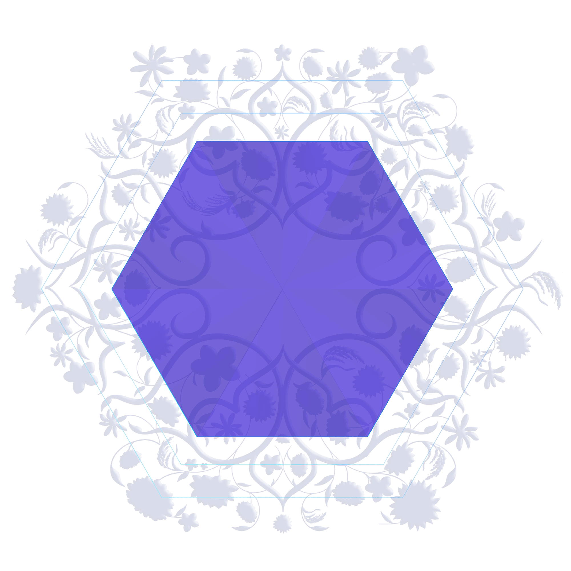 HUNGHAU hexagon pattern